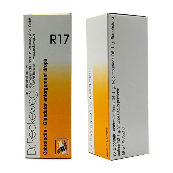 Dr. Reckeweg R17 Glandular Enlargement Drop (22ml) - Golden-Patel Son