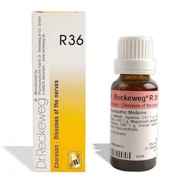 Dr. Reckeweg R36 (Choresan) (22ml) - Golden-Patel Son