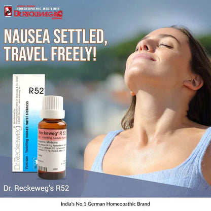 Dr. Reckeweg R52 Travel Sickness Drop (22ml) - Golden-Patel Son