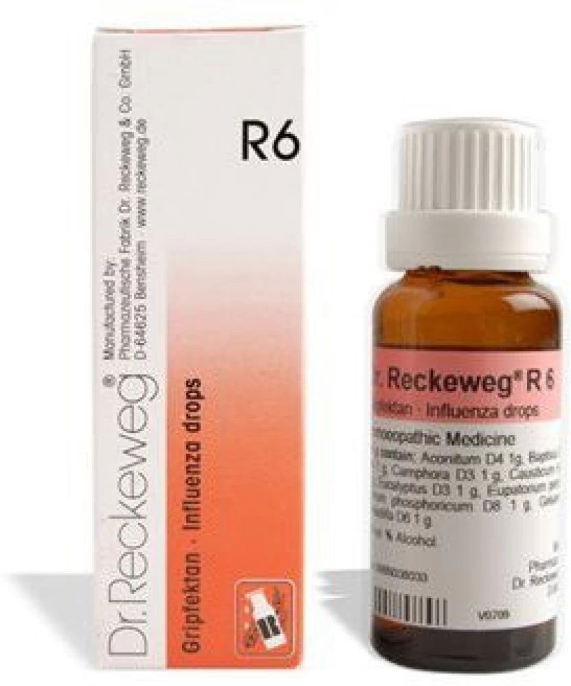 Dr. Reckeweg R6 Influenza Drop (22ml) - Golden-Patel Son