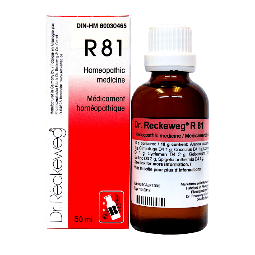 Dr. Reckeweg R81 Analgesic Drop (22ml) - Golden-Patel Son