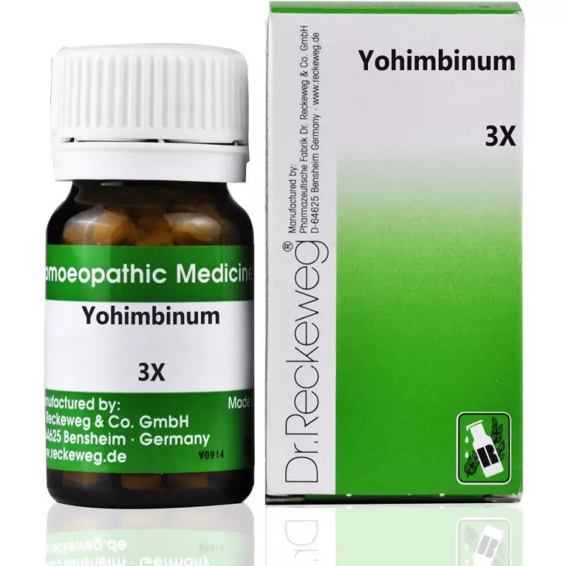 Dr. Reckeweg Yohimbinum 3X (20g) - Golden-Patel Son