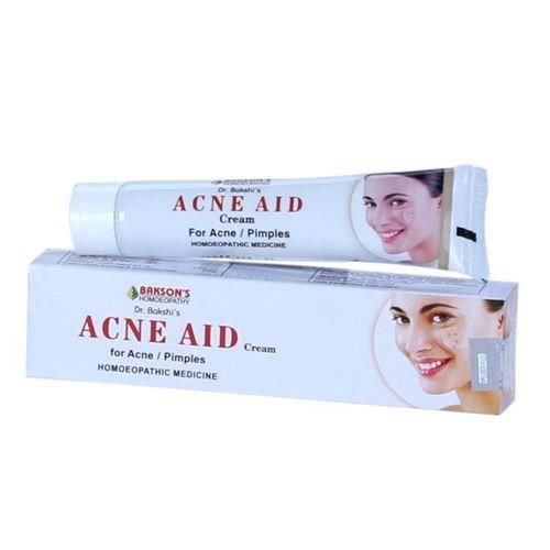 Get Clear Skin with Bakson Homeopathy Acne Aid Cream - Homeopathy for Acne Control - Golden-Patel Son