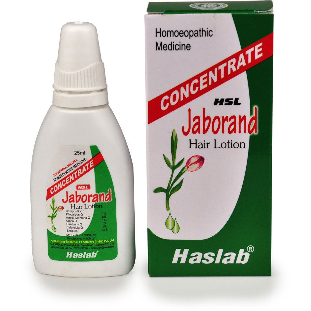 Haslab Jaborand Hair Lotion (25ml, Pack of 2 - Golden-Patel Son