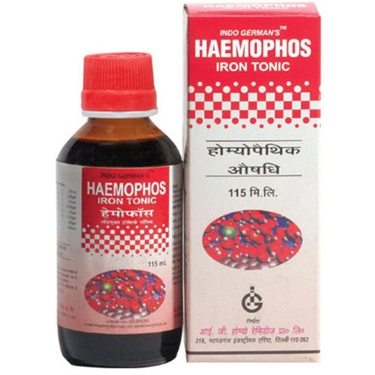 Indo German Haemophos Tonic (115ml) - Golden-Patel Son