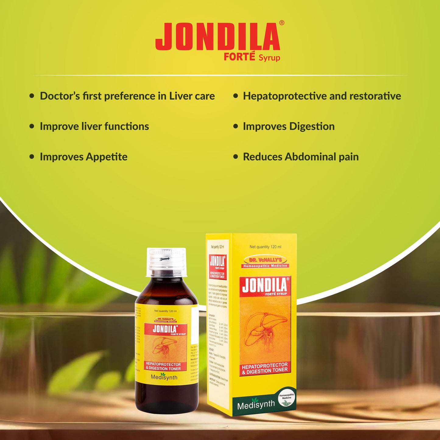 Jondila Forte Syrup - Golden-Patel Son