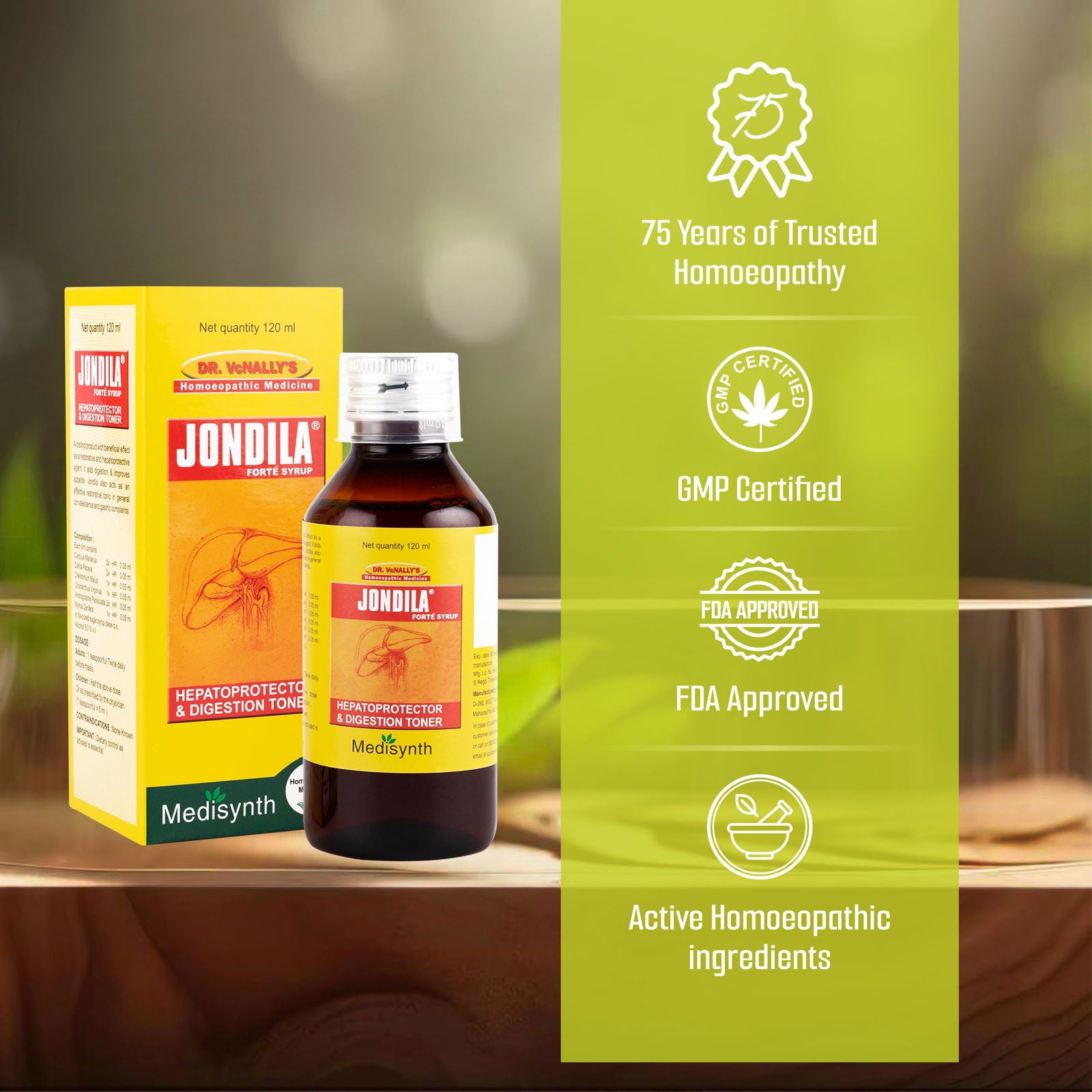 Jondila Forte Syrup - Golden-Patel Son