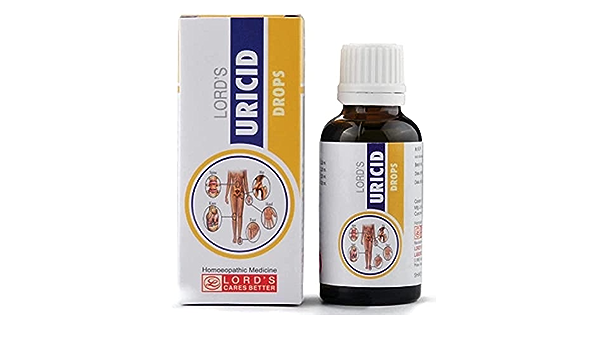 Lords Uricid Drops (30ml) - Golden-Patel Son