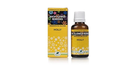 New Life Bach Flower Holly (30ml) - Golden-Patel Son