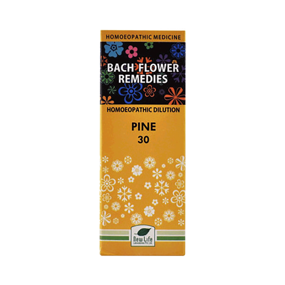 New Life Bach Flower Pine (30ml) - Golden-Patel Son