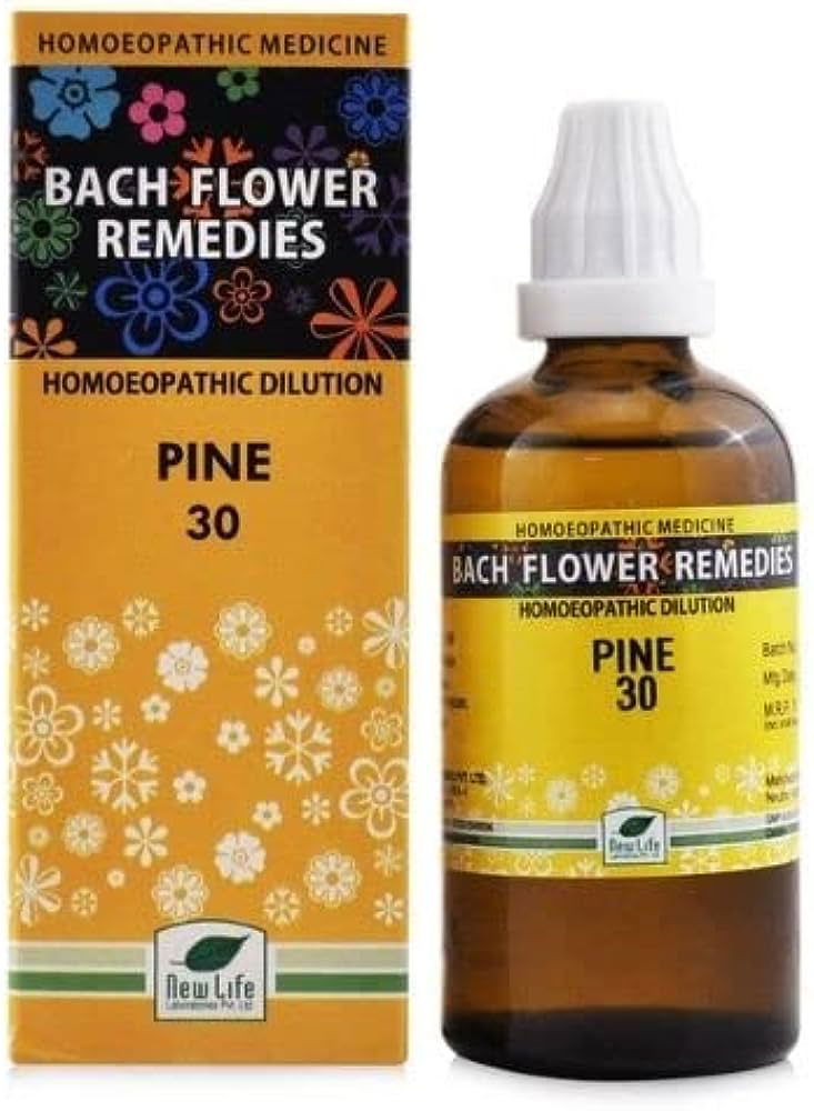 New Life Bach Flower Pine (30ml) - Golden-Patel Son
