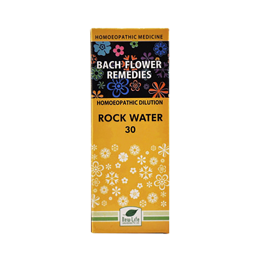 New Life Bach Flower Rock Water (30ml) - Golden-Patel Son