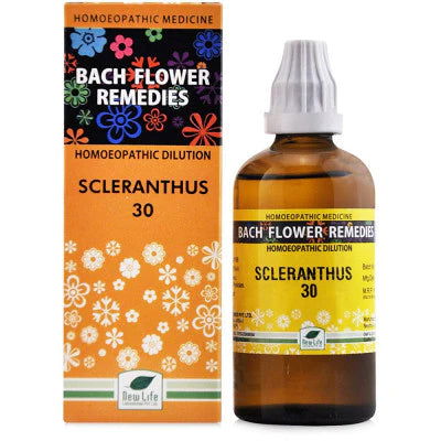 New Life Bach Flower Scleranthus (30ml) - Golden-Patel Son