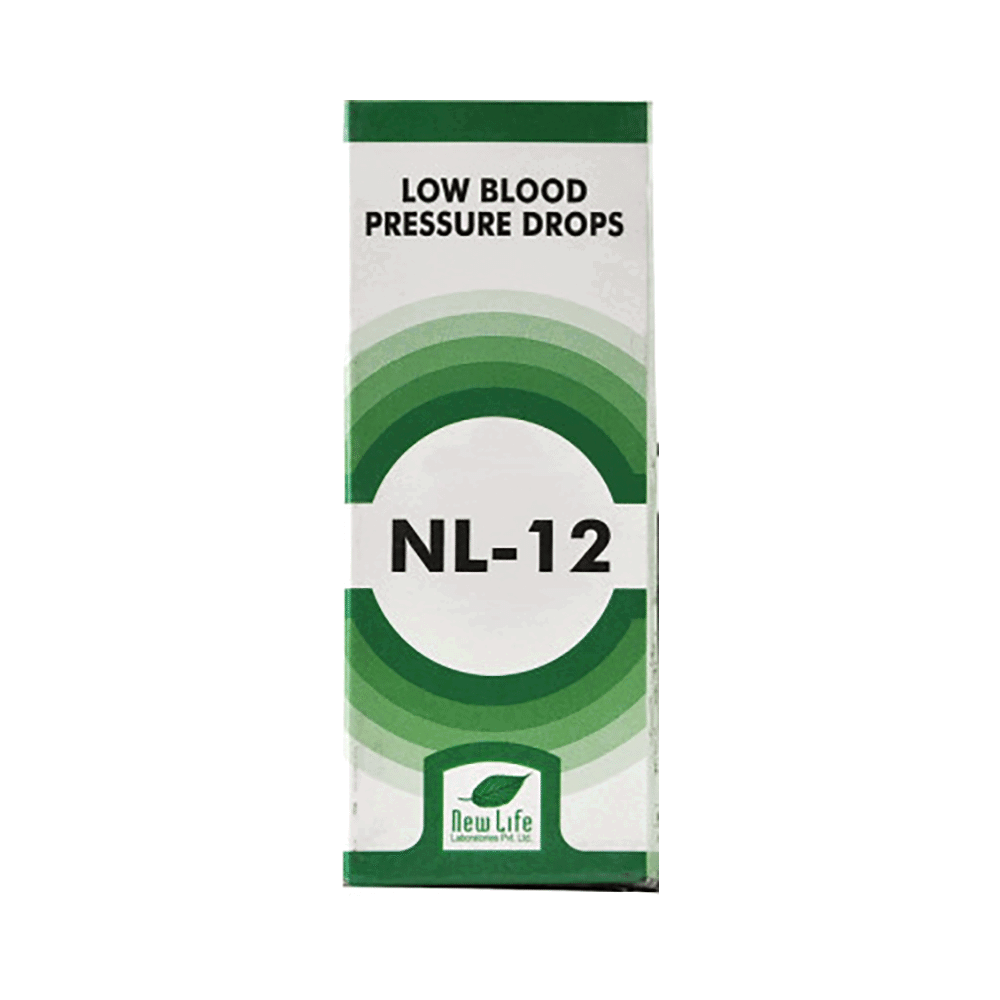 New Life NL-12 (Low Blood Pressure Drops) (30ml) - Golden-Patel Son