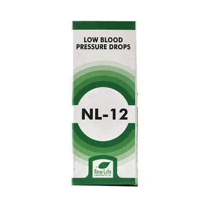 New Life NL-12 (Low Blood Pressure Drops) (30ml) - Golden-Patel Son