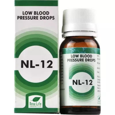 New Life NL-12 (Low Blood Pressure Drops) (30ml) - Golden-Patel Son