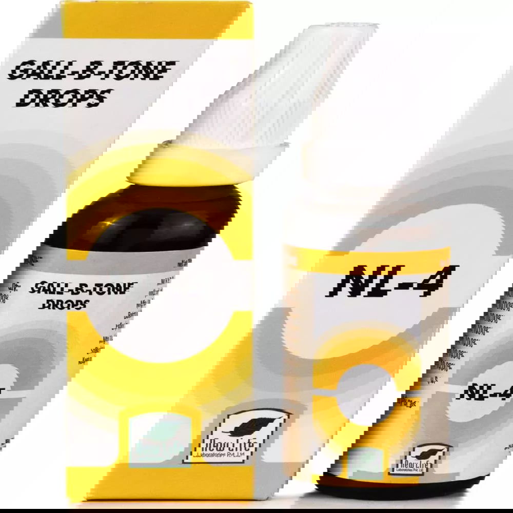 New Life NL-4 (Gall B Tone Drops) (30ml) - Golden-Patel Son