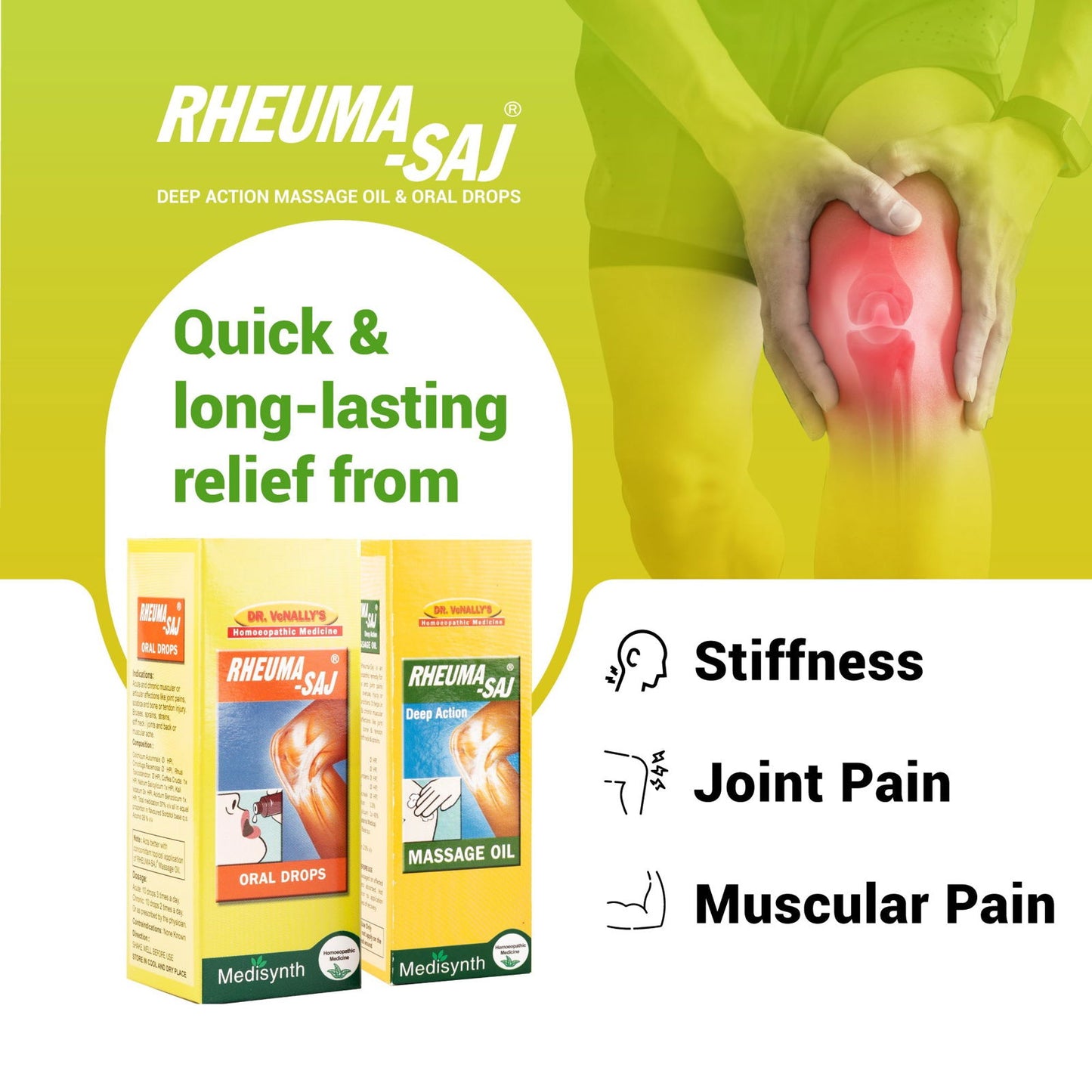 Rheumasaj Combo Pack - Golden-Patel Son