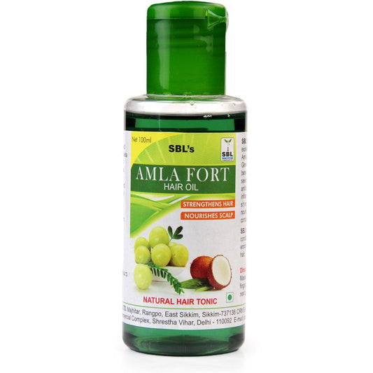 SBL Amla Forte Hair Oil (100ml) - Golden-Patel Son
