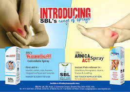 SBL Arnica Act Spray (50ml) - Golden-Patel Son