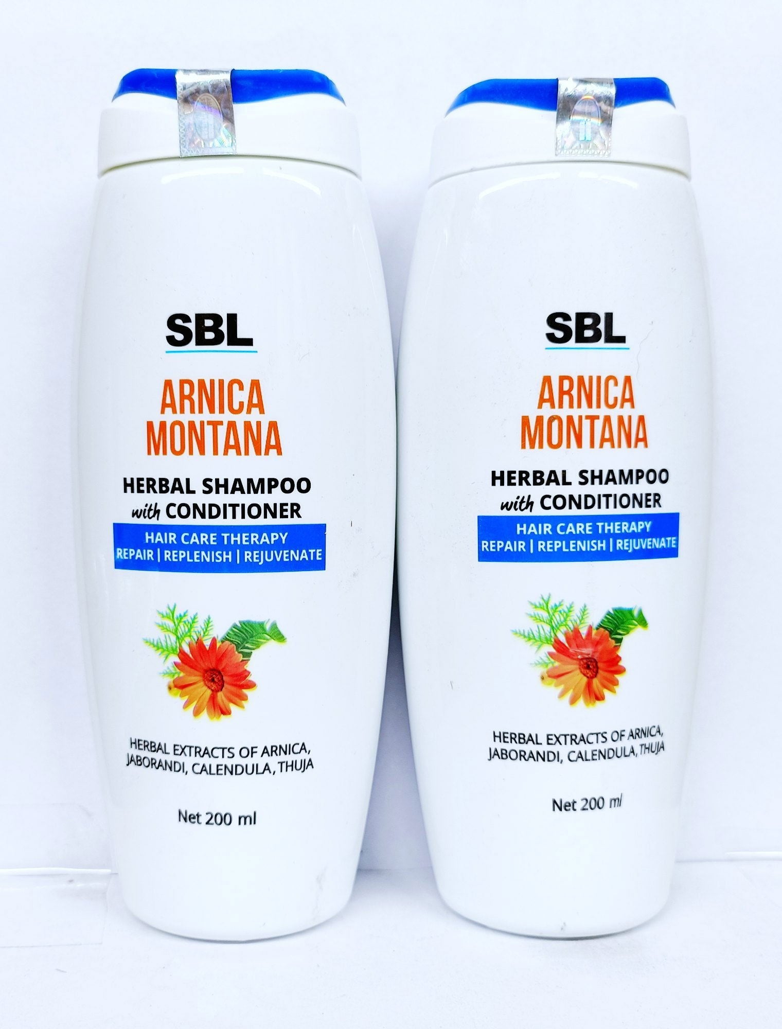 SBL Arnica Montana Herbal Shampoo With Conditioner (200ml) - Golden-Patel Son