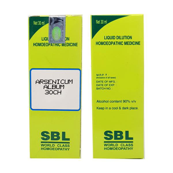 SBL Arsenic Album 30 CH (30ml) - Golden-Patel Son