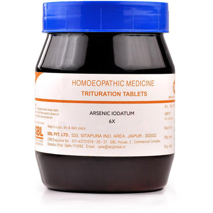 SBL Arsenic Iodatum 6X (450g) - Golden-Patel Son