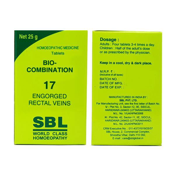 SBL Bio Combination 17 (25g) - Golden-Patel Son