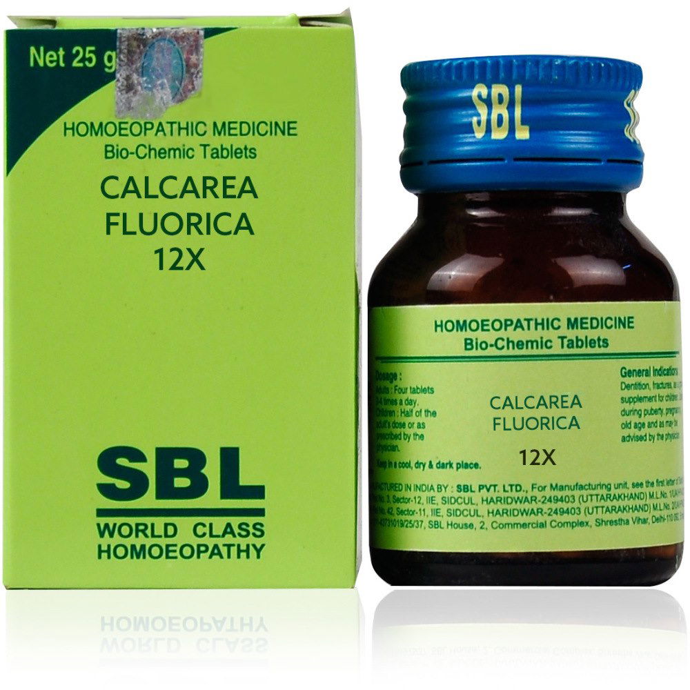 SBL Calcarea Fluoricum 12X (25g) - Golden-Patel Son