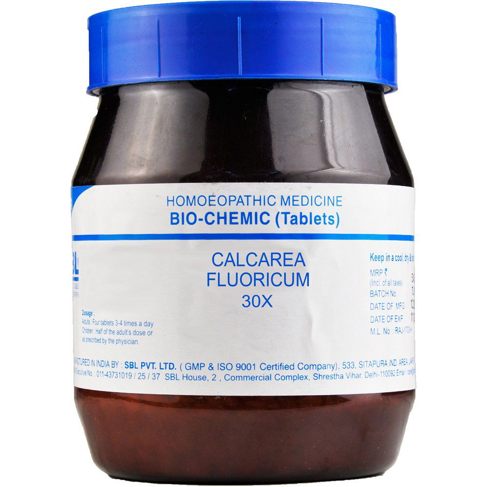SBL Calcarea Fluoricum 30X (450g) - Golden-Patel Son