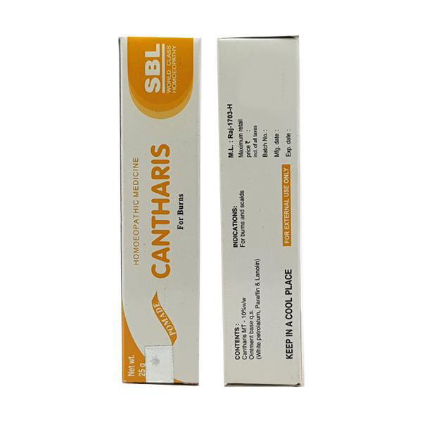 SBL Cantharis Ointment (25g) - Golden-Patel Son