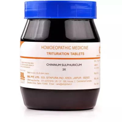 SBL Chininum Sulphuricum 3X (450g) - Golden-Patel Son