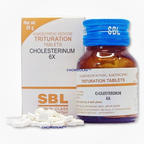 SBL Cholesterinum 6X (25g) - Golden-Patel Son