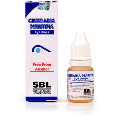 SBL Cineraria Maritima (Alcohol Free) (10ml) - Golden-Patel Son