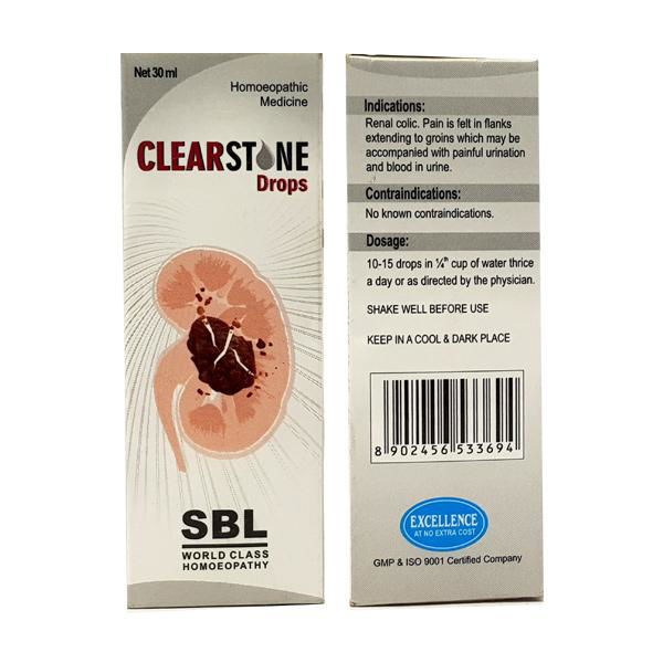 SBL Clearstone Drops (30ml) - Golden-Patel Son