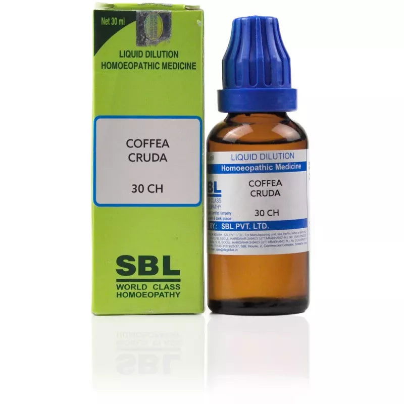 SBL Coffea Cruda 30 CH (30ml) - Golden-Patel Son
