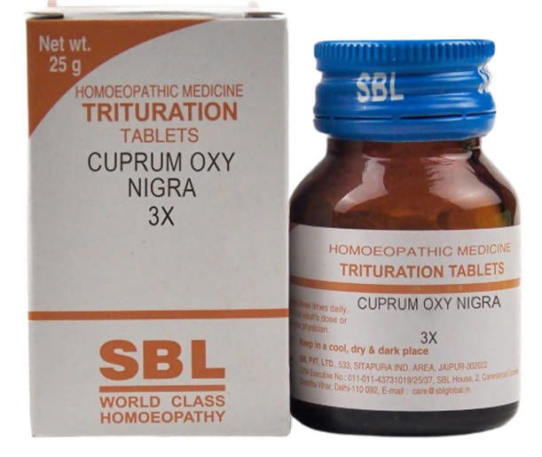 SBL Cuprum Oxydatum Nigra 3X (25g) - Golden-Patel Son