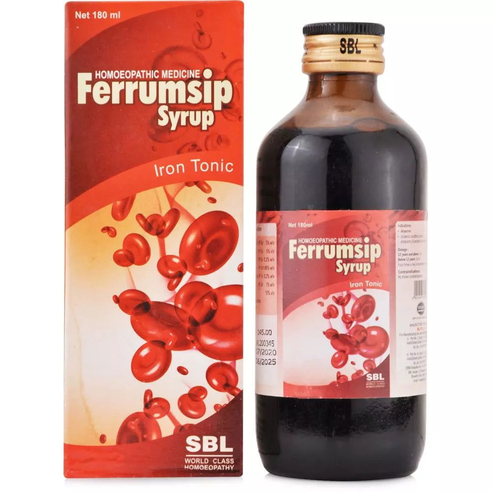 SBL Ferrumsip Syrup (180ml) - Golden-Patel Son