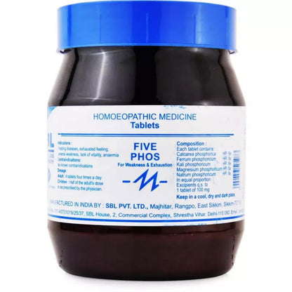 SBL Five Phos Tablet 3X (450g) - Golden-Patel Son