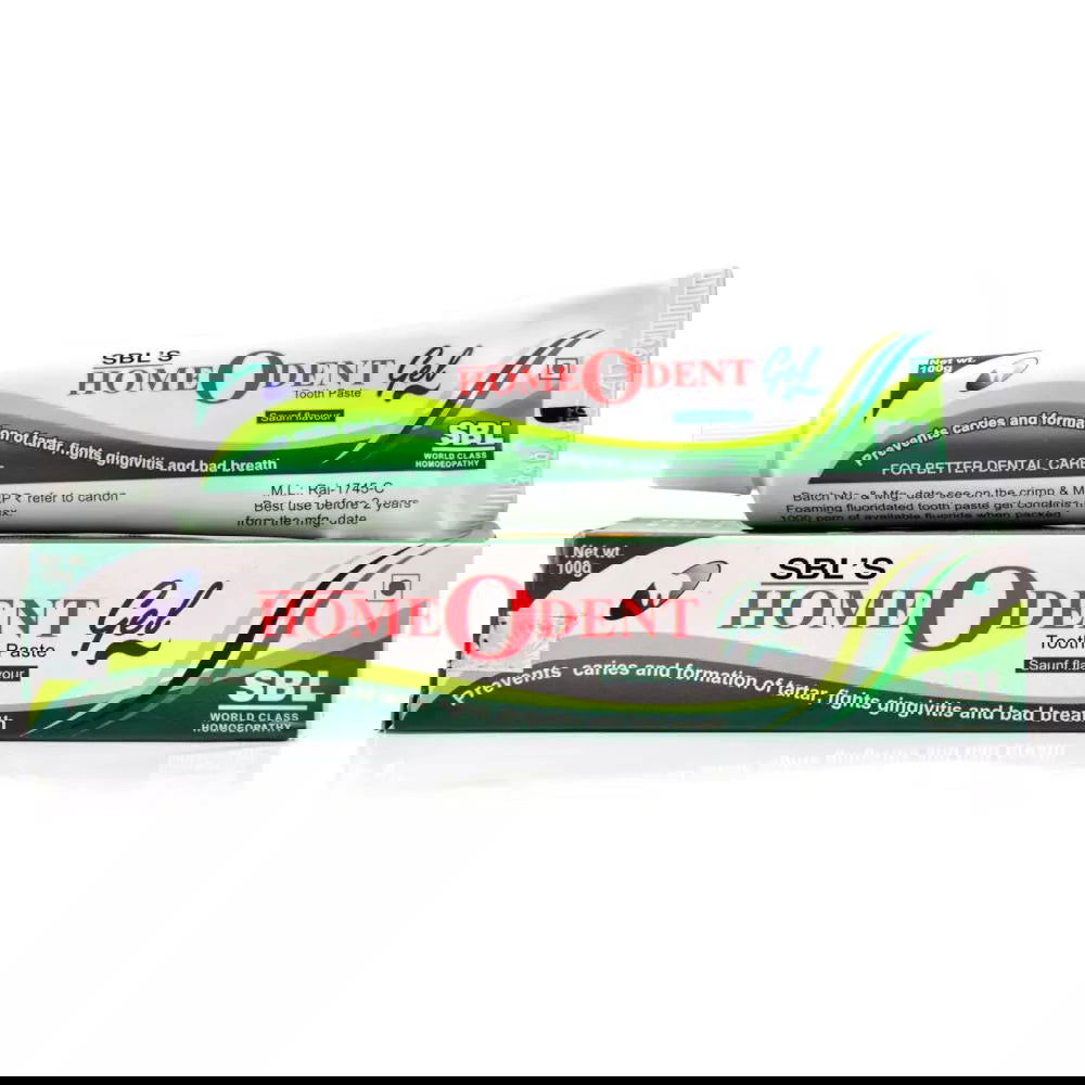 SBL Homeodent Tooth Paste (Saunf Gel) (100g) - Golden-Patel Son