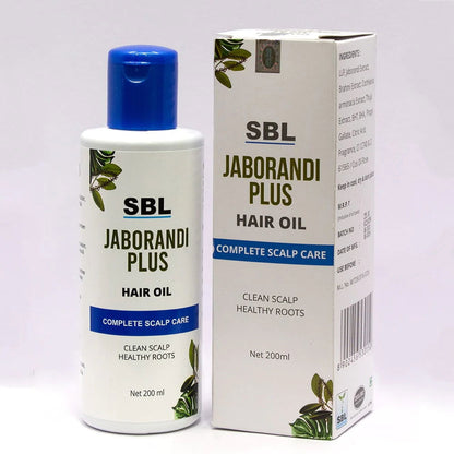 SBL Jaborandi Plus Hair Oil (Complete Scalp Care) (100ml) - Golden-Patel Son
