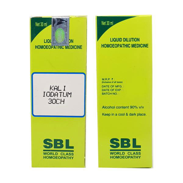 SBL Kali Iodatum 30 CH (30ml) - Golden-Patel Son