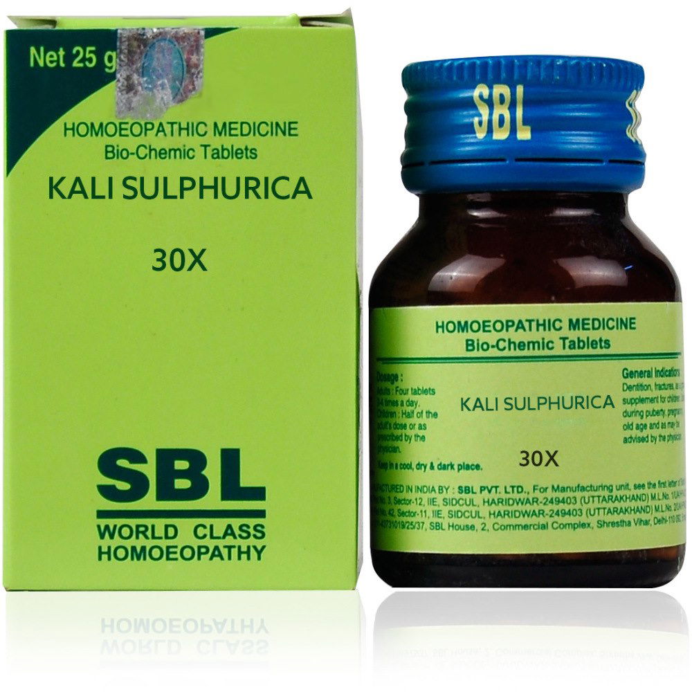 SBL Kali Sulphuricum 30X (25g) - Golden-Patel Son