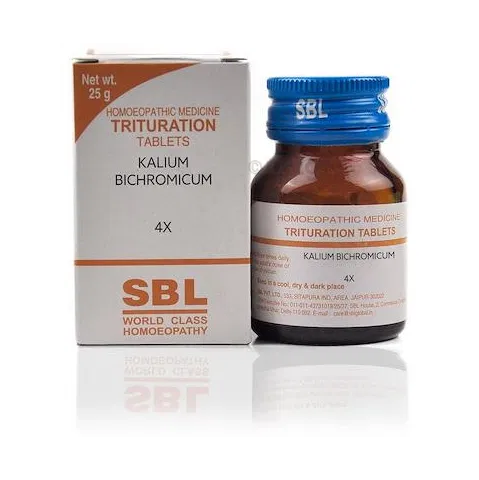 SBL Kalium Bichromicum 4X (25g) - Golden-Patel Son