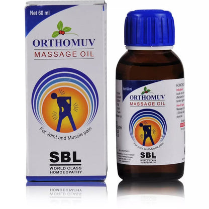 SBL Orthomuv Massage Oil (60ml) - Golden-Patel Son