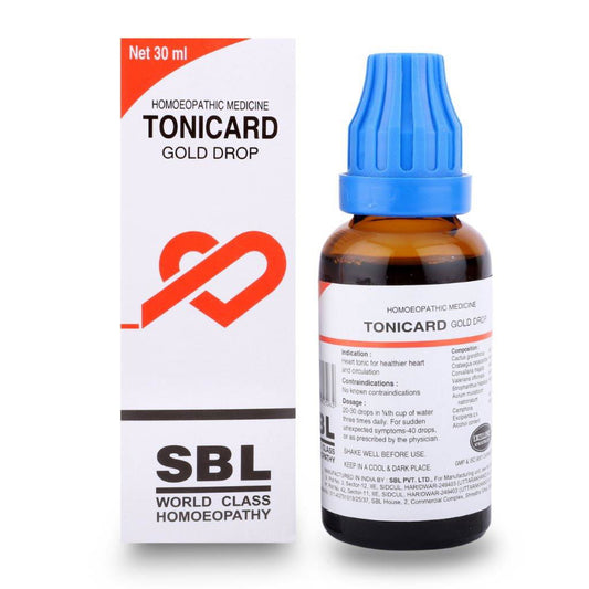 SBL Tonicard Gold Drops (100ml) - Golden-Patel Son