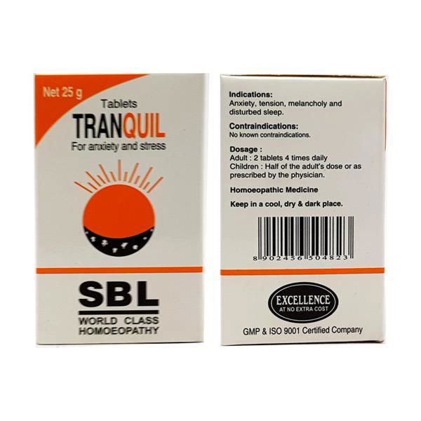 SBL Tranquil Tabs (25g) - Golden-Patel Son