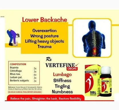 SBL Vertefine Drops (30ml) - Golden-Patel Son