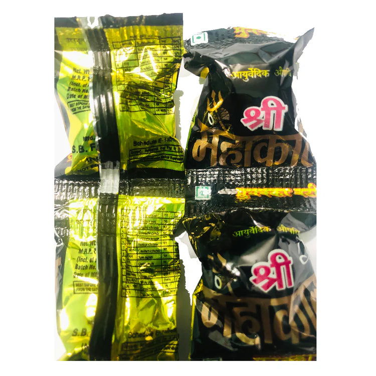 Shree Mahakaal Vijaya Vati Bhang Goli - 40 Goli - Golden-Patel Son