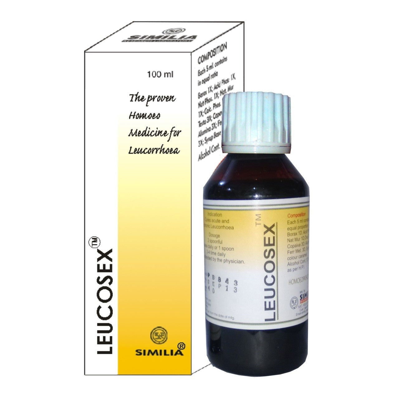 Similia Leucosex (100 Ml) - Golden-Patel Son